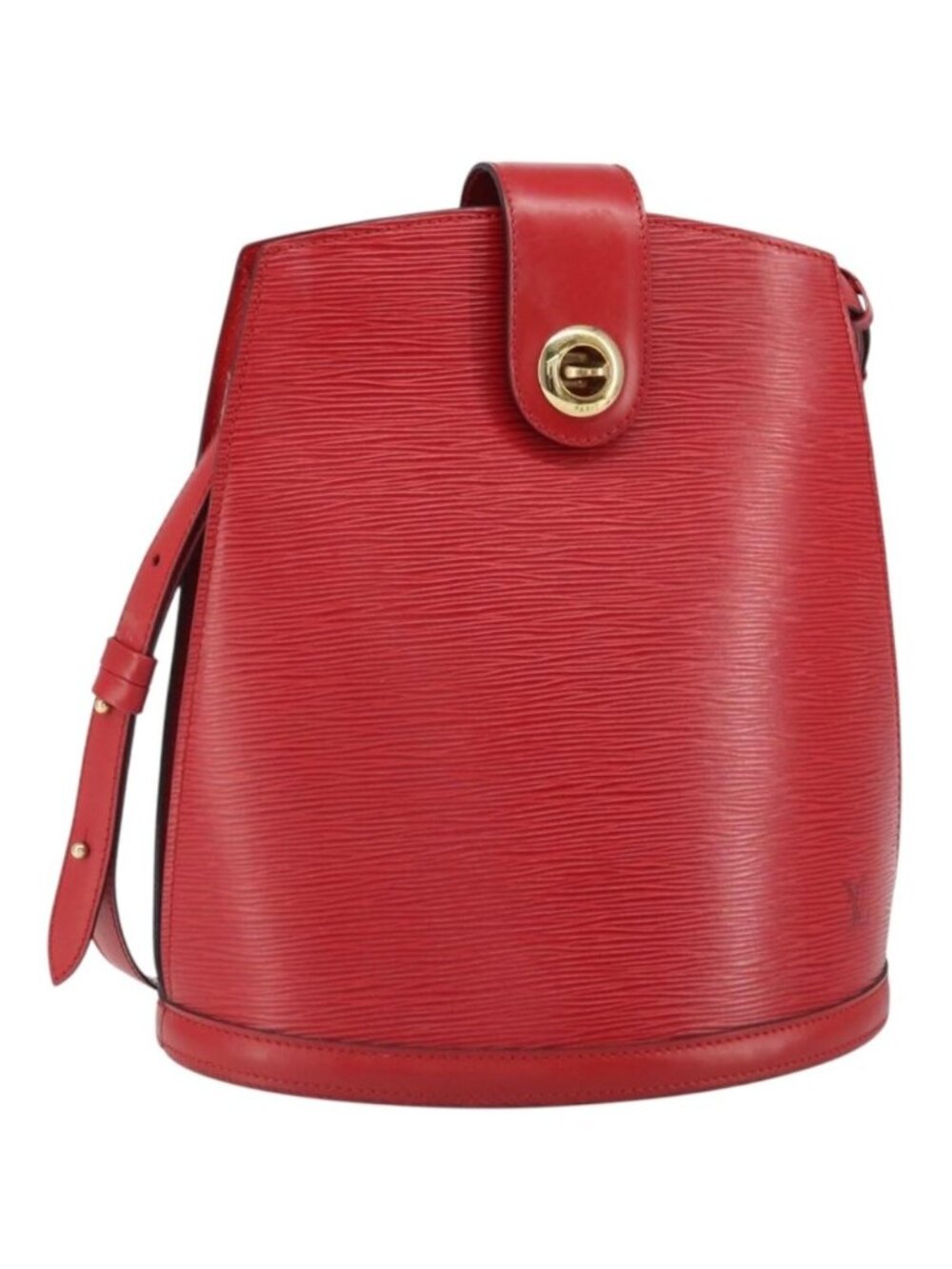 LOUIS VUITTON Epi Cluny Shoulder Bag Red M52257